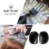 KALLORY Hair Dye Earmuffs, Salon Hair Dye Earmuffs Hairdressing Ear Cover Hair Dyeing Ear Protector Hair Coloring Ear Caps Ear Cover Shield Bathing Shower Caps Ear Protection Earmuff view 2