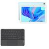 BoxWave Keyboard Compatible with Honor Pad X6 - SlimKeys Bluetooth Keyboard with Trackpad, Portable Slim TouchPad - Jet Black view 1