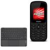 BoxWave Keyboard Compatible with Energizer E11 - SlimKeys Bluetooth Keyboard with Trackpad, Portable Slim TouchPad - Jet Black view 1