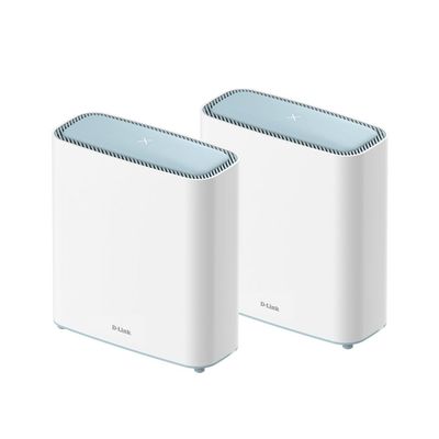 D-Link Eagle Pro AI AX3200 Mesh WiFi 6 System- 2 Pack- 8-Streams, 802.11ax Router, Dual Band, OFDMA, MU-MIMO, Voice Control with Google Assistant and Amazon Alexa (Manufacturer Discontinued)