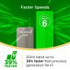 D-Link Eagle Pro AI AX3200 Mesh WiFi 6 System- 2 Pack- 8-Streams, 802.11ax Router, Dual Band, OFDMA, MU-MIMO, Voice Control with Google Assistant and Amazon Alexa (Manufacturer Discontinued) view 3