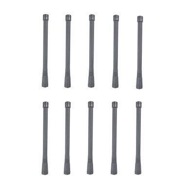 10 Pack NAD6502 NAD6502AR Whip VHF Antenna 6" 146-174 MHz Compatible for CP200 CP200D CP185 CP125 CP150 EX500 EX600 EP350 EP450 EX600XLS HT750 HT1250 HT1250LS PR400 SP50 VL130 Two Way Radio