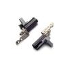 fqparts Generic Laptop LCD Screen Hinges Set Shaft Axis Bracket for DELL for XPS 15 L502X L&R view 1