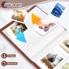 Ablus 256 Pockets Photo Album for Polaroid Snap SnapTouch Zip Mint Cameras Printers, Fujifilm Instax Mini 11 90 9 8+ 8 7S 70 50S 26 25 LiPlay Instant Camera Film, Mini Link SP-1 Printer (Brown) view 3