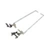 fqparts Generic Laptop LCD Screen Hinges Set Shaft Axis Bracket for DELL for Inspiron Gaming 5576 L&R view 1