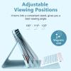 MMK for iPad 11th 10th Generation Case with Keyboard (2022, 10.9"), Wireless Detachable Keyboard, Pencil Holder for iPad 11 inch (A16 2025), 10th Gen (10.9 Inch 2022) Blue view 3