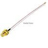 TUOLNK IPX MHF1 to SMA Cable,SMA Female to U.FL IPX RG178 for GPS Module Mini PCI UFL to SMA WiFi Antenna Extension Cable 4inch (10cm) 5pcs view 2