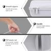 co2CREA Hard Case Replacement for Bose SoundLink Revolve Series II Portable Bluetooth Speaker, Silver Grey Case view 4