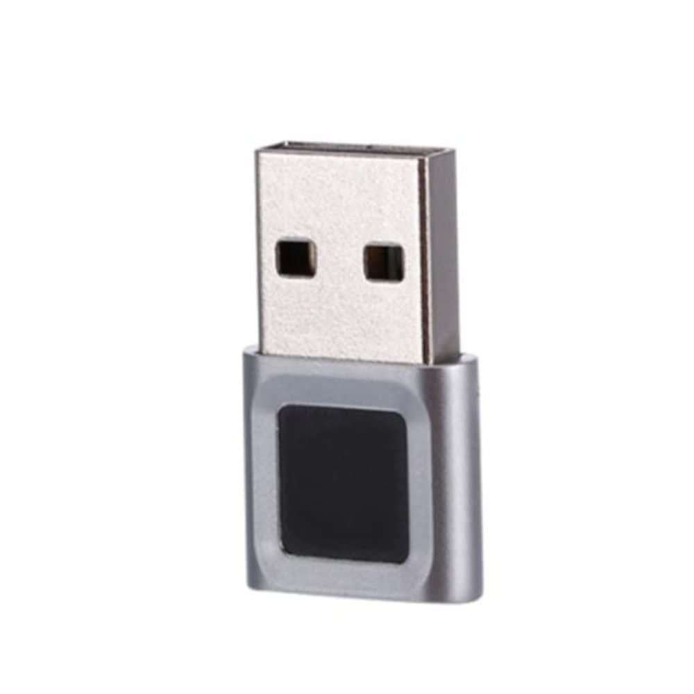 TECKEEN USB Fingerprint Reader for Windows 10 Hello Fingerprint Scanner Fingerprint Sensor Multi Finger,Full Degree Touch Fas Matching Biometric PC Laptop