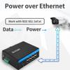 OLYCOM POE++ 240W SFP Hardened Switch Full Gigabit Ethernet Fiber Optic Converter 10/100/1000M 8 X Gigabit POE Ports 1 X SFP Slot DIN-Rail Mount view 3