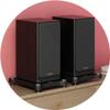 A Pair Universal Speaker Riser Audio Amplifier Stands Floor Speaker Mounts with Adjustable Spikes Desktop Speaker Stands (Color : Black, Size : 43x33cm) view 1
