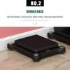 A Pair Universal Speaker Riser Audio Amplifier Stands Floor Speaker Mounts with Adjustable Spikes Desktop Speaker Stands (Color : Black, Size : 43x33cm) view 3
