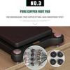 A Pair Universal Speaker Riser Audio Amplifier Stands Floor Speaker Mounts with Adjustable Spikes Desktop Speaker Stands (Color : Black, Size : 43x33cm) view 4