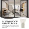 DECHOUS Adjustable Window Safety Locks Security Keys Sliding Window Limiter for Home view 2
