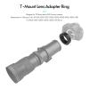 Andoer Lens Adapter Ring T/T2 Lens Adapter for Olympus E-1/E-3/E-10/E-20/E-30/E-300/E-330/E-400/E-410/E -420/E-450/E-500/E-510/E-520/E-520/E-520/E-6000 /E-620/E-100 RS Micro 4/3 Mount Cameras view 3