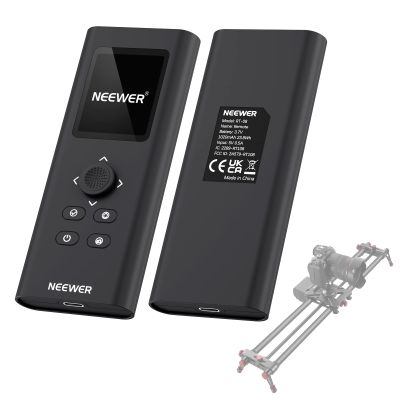 NEEWER Upgraded 2.4G Remote Control for Motorized Camera Slider, Support Video Mode, Time Lapse Photography for Carbon Fiber Dolly Rail Slider NEEWER VS-80WC/100WC, ER1-120/100/80 RT-08