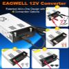 EAGWELL 120V to 12V Converter, Universal SMPS AC to DC Converter Switching Power Supply Transformer Adapter for RV,Pump,LED Strip, LCD Monitor view 3