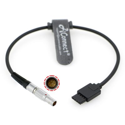 AConnect Motor-Power-Cable for DJI Ronin-S 12V Port 4 Pin to Nucleus-M 7 Pin Male Wireless Follow Focus Lens Motor 14inches/35cm