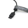 AConnect Motor-Power-Cable for DJI Ronin-S 12V Port 4 Pin to Nucleus-M 7 Pin Male Wireless Follow Focus Lens Motor 14inches/35cm view 3