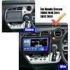 Car Multimedia Player Navigation with GPS Nav Car Stereo for Honda Stream 2009-2013 WiFi 4G BT USB Carplay FM RDS DSP GPS Radio Video Support Steering Wheel Control view 2