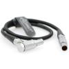 AConnect 6 Pin Male to Right Angle 6 Pin Female Power Extension Cable for DJI Ronin-2, RED Scarlet & Epic Camera 19.7Inches/50cm view 2