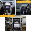 ZWNAV Support DVD Player Radio Android Auto for Infiniti Q50 Q50S Q60 Q60S 2013-2019 Car Stereo Replacement Tesla Style Touch Screen Unit Audio Multimedia Player GPS Navigation view 2