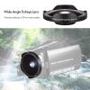 Andoer 37MM 0.3X HD Wide Angle Fisheye Lens with Hood Replacement for Camcorders view 4