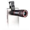 Feiyx Phone Lens Phone Camera Lens Phone Lens Kit, 8X Telescope Binocular Optical Zoom Telescope Camera Lens Clip Compatible with iOS and Most of Smartphone view 1