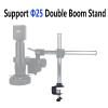 Gringoo Microscope Stand, Universal Adjustable Base with Clamp, 25mm Stand Pole for Stereo Microscope, HDMI Digital USB Camera, Phone Repair Tools view 4