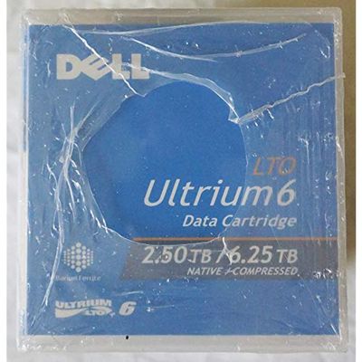 Dell LTO-6 Tape 2.5tb/6.25tb, Dell Lto-6 Ultrium, Part # 342-5450/ 3w22t