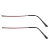 POPETPOP Universal Glasses Replacement Temple Arms Metal Eyeglasses Arm Legs Replacement for Sunglasses and Eyeglasses Lightweight Durable Eyeglass Temple Repair Accessory 5.51In view 1