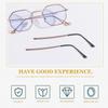 POPETPOP Universal Glasses Replacement Temple Arms Metal Eyeglasses Arm Legs Replacement for Sunglasses and Eyeglasses Lightweight Durable Eyeglass Temple Repair Accessory 5.51In view 2