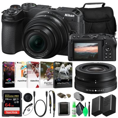 Nikon Z30 Mirrorless Digital Camera with 16-50mm Lens (1749) Bundle