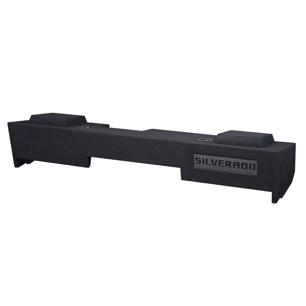 10" Dual Sub Box for Silverado Extended Cab 2007-2018 Subwoofer Enclosure Speaker Box Ground Shaker