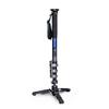 Leofoto MV-324C+VD-03 Carbon Fiber Flip Lock Pro Video Camera Monopod with Tripod Stand Max Load 22lb, 1500mm view 1