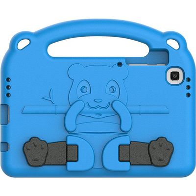 SaharaCase Teddy Bear KidProof Case for Samsung Galaxy Tab A7 Lite (2021) [Shockproof Bumper] Rugged Child Protection Antislip Kickstand (Blue)