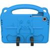 SaharaCase Teddy Bear KidProof Case for Samsung Galaxy Tab A7 Lite (2021) [Shockproof Bumper] Rugged Child Protection Antislip Kickstand (Blue) view 2