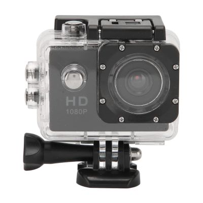 Action Camera, HD 1080P Sports Camera with 140 Degree Wide Angle, 2.0 inch 131FT Underwater Camcorder with a 6 Layer Optical Glass Lens for Vlog Videos