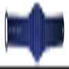 10 Dark Blue Adjustable 26 Bit Proximity Wristbands Facility Code 82 Weigand Prox Compatable w/ ISOProx 1386 1326 H10301 Format Readers. Works with The vast Majority of Access Control Systems view 4