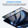 amFilm New MacBook Air 13.6 inch (2025, M4)(2024, M3)(2022, M2) Privacy Glass Screen Protector Model A2681 [9H Hardness][ Anti-Scratch][ Anti-fingerprint] view 3