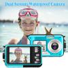 Kaisoon Tech Waterproof Camera Underwater Camera 10FT Dual Screens Selfie Waterproof Digital Camera 48MP Compact Underwater Camera for Snorkeling 2.7K Full HD Video Recorder Beginners 806 view 3