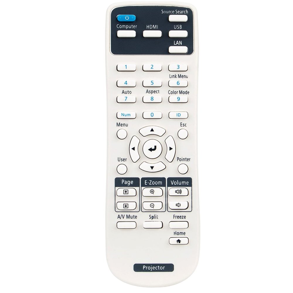 218906000 Replace Remote Control fit for Epson Projector EB-L510U EB-L610 EB-L610W EB-L610U EB-L500W EB-L400U EB-L615U EB-L500 PowerLite L400U L500W L510U L610 L610U L610W L615U BrightLink 595Wi