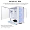 LIAN LI LANCOOL III E-ATX PC Case, Spacious RGB Gaming Computer Case with Hinged Tempered Glass Doors, Fine Mesh Panels, 4x140mm PWM Fans Pre-Installed High Airflow Chassis (White) view 2
