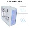 LIAN LI LANCOOL III E-ATX PC Case, Spacious RGB Gaming Computer Case with Hinged Tempered Glass Doors, Fine Mesh Panels, 4x140mm PWM Fans Pre-Installed High Airflow Chassis (White) view 4
