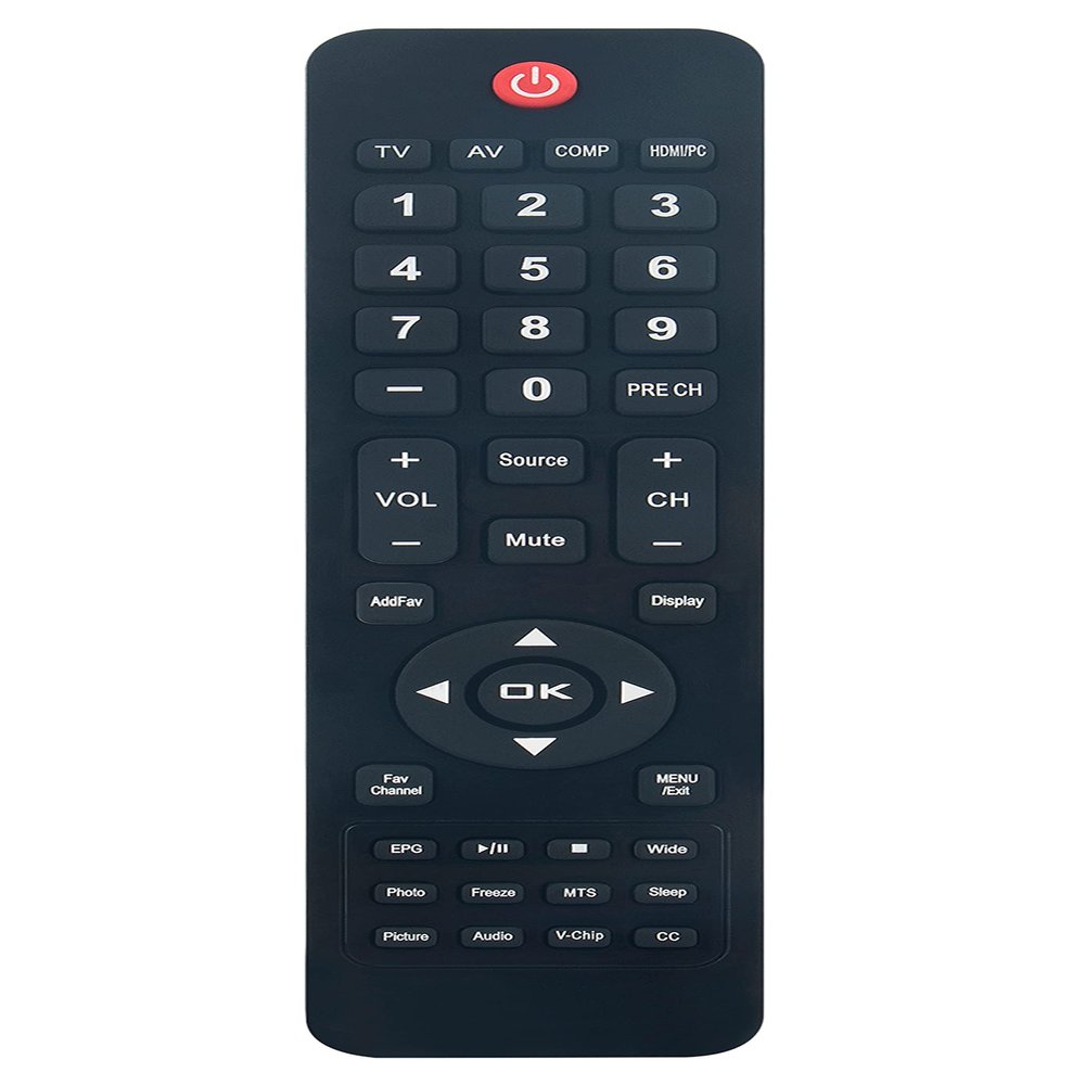 098GR7BD2NEACD Replace Remote Control fit for AOC LCD TV LE19W037 LE24H067 LE22H067 LC32W033 LE19W037 LE22H067 LC32W033 LE24H037 LE22H037 LE22H138 LE24H138 LE22H168