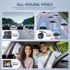 Dash Cam Front and Rear Video Recorder Rear Camera 1080P Dashcam with 4 inches, Super Night Vision, 170Wide Angle, Loop Recording, G-Sensor, Parking Monitor, Motion Detection, with 32GB Card view 4