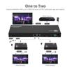 SIIG 1x2 4K 60Hz HDMI Splitter Over Cat6 Extender with Loopout, IR, ARC & RS-232, 4K HDMI Splitter, CAT Extension up to 230ft (70m), Near Zero Latency with HDR, Auto Extractor, EDID (CE-H27911-S1) view 4