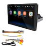 10-inch Car Stereo Capacitive Touch Screen Multi-Angle Adjustment Single DIN Android Built in GPS Navigation Bluetooth Hands Free Calling FM AM RDS Support Backup Camera Input view 1
