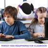 Konohan 32 Pack Headphones Bulk for School Student Classroom Set of Headphones Wire Headset Adjustable with 3.5 mm Jack for Adult (Red,Purple,Gray,Black) view 4
