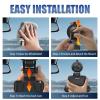PRUVEEO Mount for D90 Dash cam view 3